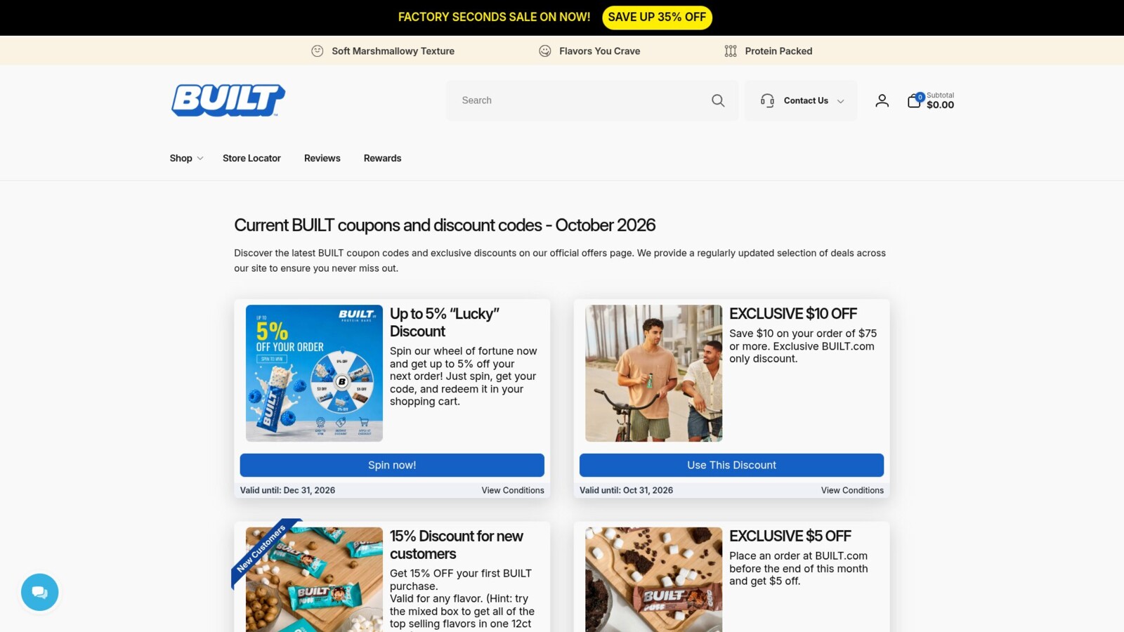 vchfy voucher page on built.com